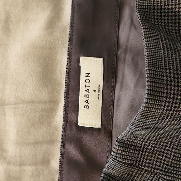 Aritzia Babaton Modern Check Skirt - Picture 7 of 9